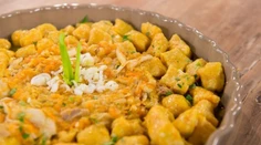 Perkelt z králika s batátovými gnocchi