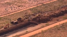 Po železnici sa rútil nikým neriadený vlak. Kým ho zámerne vykoľajili, prešiel 90 kilometrov