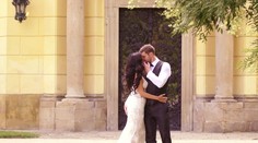 Ako z rozprávky! Svadobné video hokejistu Meszároša a jeho krásnej manželky