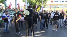 Beňová je k... špinavá, kričali na proteste proti islamizácii