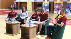 VIDEO: Takáto beseda sa len tak nevidí. Školáci sa stretli s najužšou smotánkou nášho športu