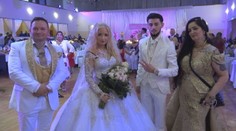 Na pravej rómskej svadbe v Nitre: Mladý muzikant a modelka z Írska sa zoznámili cez internet