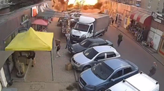VIDEO: Rusi zaútočili na trhovisko v ukrajinskej Kosťantynivke. Výbuch rakety zabil najmenej 16 ľudí