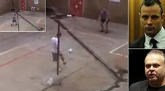 Uniklo video, ako si Pistorius kope so známym českým gangstrom