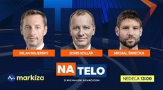 Hosťami relácie Na telo budú Milan Majerský, Boris Kollár a Michal Šimečka