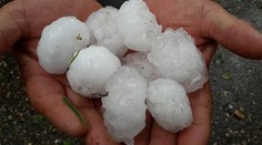 Česko zasiahli v pondelok večer lejaky, nechýbalo krupobitie