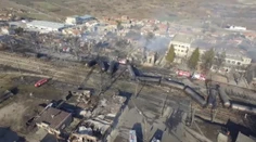 Skaza, ktorá sa opisuje ťažko. Explózia vlaku zmenila dedinu na nepoznanie
