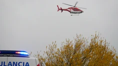 Chlapec z Rimavskej Soboty spadol z bicykla. S viacerými zraneniami ho odviezol vrtuľník