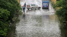 V okrese Sobrance sú cesty plné vody