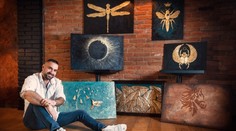 Z podnikateľa sa stal umelec. Svoju energiu venoval cez lockdown tvorbe obrazov zo zlata