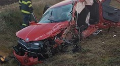 Tragická nehoda pri Rimavskej Sobote: Zrážku s kamiónom neprežil vodič (†39) auta