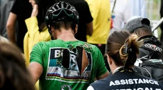 VIDEO: Peter Sagan si pri páde nič nezlomil, tím rozhodne dnes