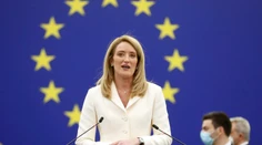 Zvolili novú šéfku Európskeho parlamentu. Zosnulého Sassoliho nahradí Roberta Metsolová