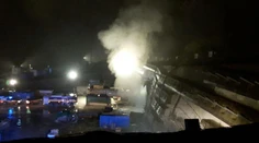 V tuneli Višňové horelo. Dym uväznil 18 ľudí, vyslobodili ich hasiči