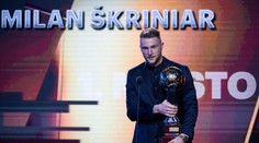 Najlepším futbalistom Slovenska za rok 2020 sa stal obranca Milan Škriniar