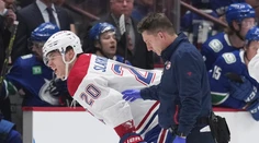 Slafkovský odchádzal s bolestivou grimasou. Montreal ho zaradil na listinu zranených