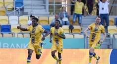 FOTO+VIDEO: Dunajská Streda si v zápase o pohárovú Európu poradila s Trnavou. Rozhodla krásna strela Yapiho