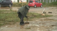 Nitrou sa prehnali silné búrky. Zaplavené skončili viaceré cesty, hlásia aj škody