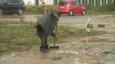 Nitrou sa prehnali silné búrky. Zaplavené skončili viaceré cesty, hlásia aj škody