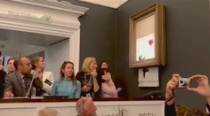 Banksyho žartík s obrazom predsa nevyšiel. Video ukazuje, čo sa malo stať