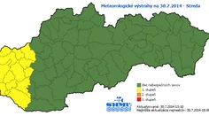 SHMÚ varuje pred lejakmi. Týka sa to siedmich okresov