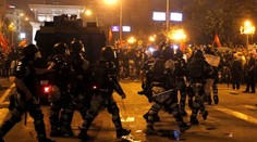 Macedónsko, nedáme si vziať meno: Násilný protest ukončila polícia