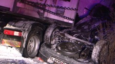 Vodiči pri Handlovej prežili nezvládnuteľné. Nehoda ako z filmu