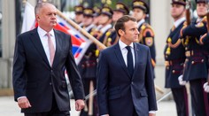 Kiska po stretnutí s Macronom: Je životným záujmom Slovenska byť súčasťou EÚ