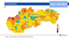 COVID automat od pondelka: Pozrite sa, ako je na tom váš okres
