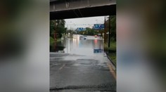 Frekventovaný podjazd na Gagarinovej ulici je po záplave prejazdný