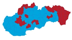 Takto ľudia volili v jednotlivých okresoch