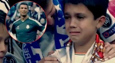 Ronaldo kopol loptu chlapcovi do tváre. Krásne to však odčinil!