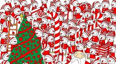 Vianočná hádanka: Pomôžete Santovi nájsť jeho čiapku?