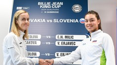 Slovinské tenistky sú pre našu jednotku neznámou. Pred dôležitým zápasom jej môže poradiť Jamrichová