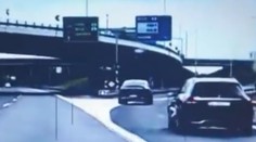 Mercedesom upaľoval po D2 v Bratislave, predbiehal kolónu a ani po streľbe polície nezastavil