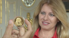 Prezidentka Čaputová zareagovala na vtipy o pamätnej medaile