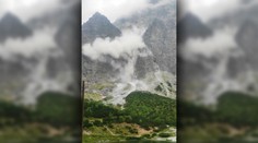 VIDEO: Kamenná lavína vo Vysokých Tatrách. Horská služba vydala výstrahu