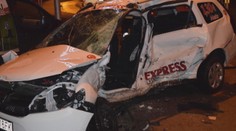 Tragická nehoda v Nových Zámkoch: Taxikár ju neprežil