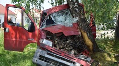 Dvaja vodiči nabúrali do stromu. Jeden nafúkal, druhý zmizol