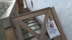 Na Trenčianskom hrade sa zrútila časť najmladšej stavby