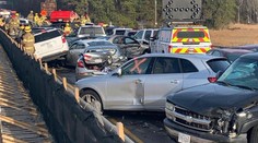 Obrovská reťazová nehoda. Na diaľnici vo Virgínii sa zrazilo 69 áut