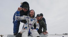 Trojica kozmonautov sa vrátila z misie na ISS