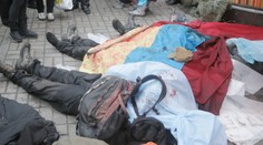 Hrozivé videá z Ukrajiny! Polícia už strieľa ostrými nábojmi, až 100 mŕtvych