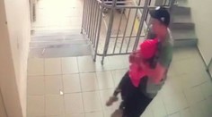 Znepokojujúce zábery: Pedofil prenasledoval dievča (7) až do vchodu, kde ju napadol