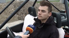 Tínedžer z Levíc konkuruje uznávaným konštruktérom. Pozrite si, čo zostrojil