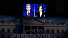 Predvolebný duel Trumpa a Harrisovej prilákal viac ako 67 miliónov televíznych divákov
