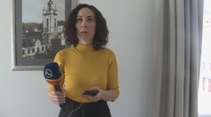 Ľvovom otriasli výbuchy iba pár minút pred živým vstupom Gabriely Kajtárovej. Naša kamera ich zachytila