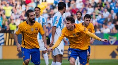 El Haddadi a Messi zabezpečili víťazstvo nad Malagou