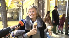 V Bratislave sa dnes lízala zmrzlina. Padali polstoročné rekordy