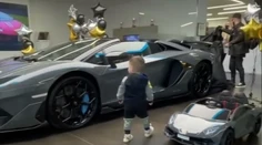 Ruský raper kúpil dvojročnému synovi Lamborghini za 115-tisíc eur